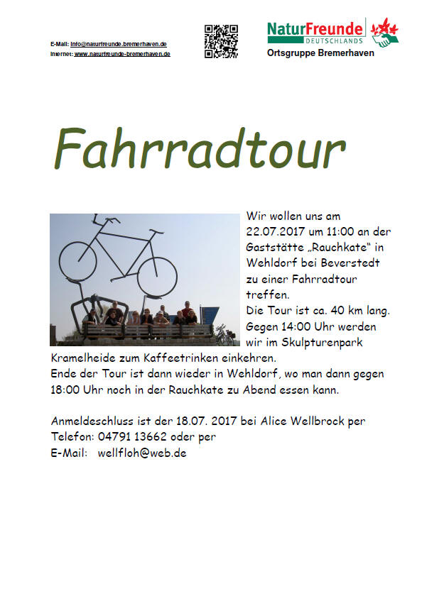 Fahrradtour 2017